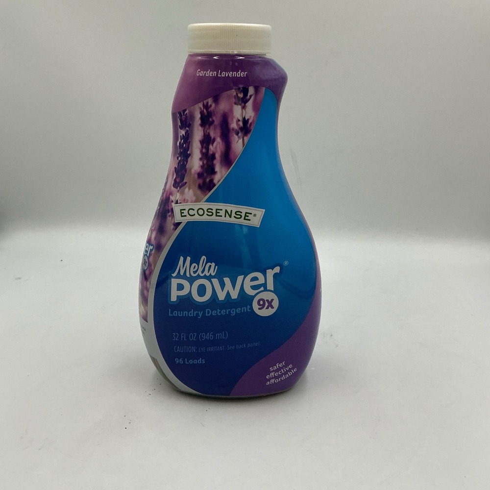 Melaleuca EcoSense MelaPower 9x Laundry Detergent Garden Lavender 32oz 96 Loads